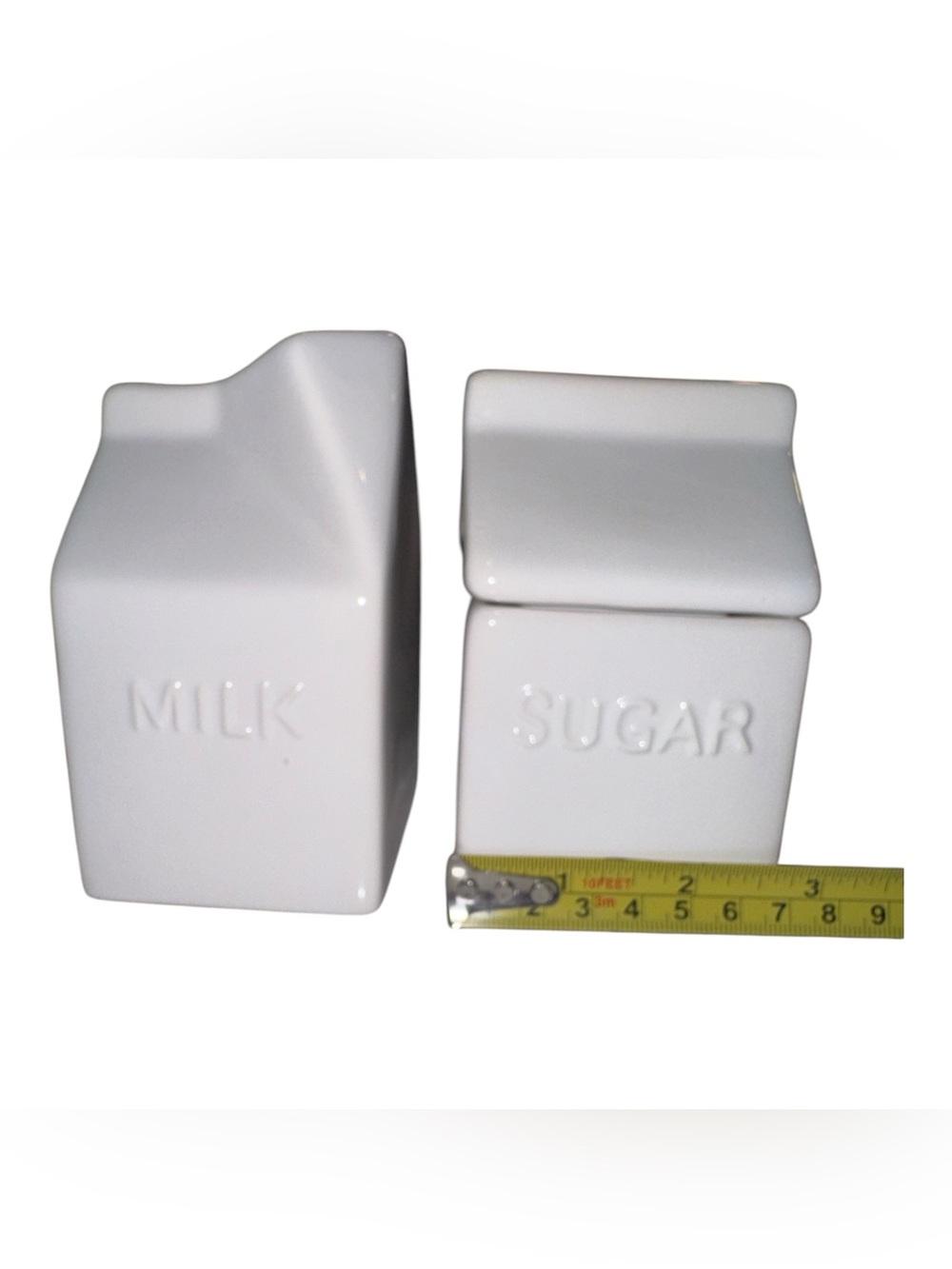 Avon white ceramic sugar and creamer set - Picture 7 of 7